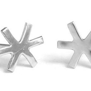 MJM Asterix Stud Earrings sterling silver